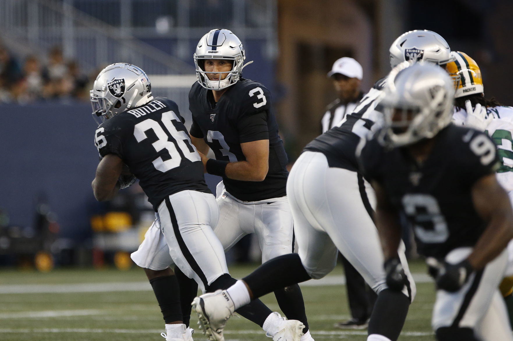 Raiders 22, Packers 21